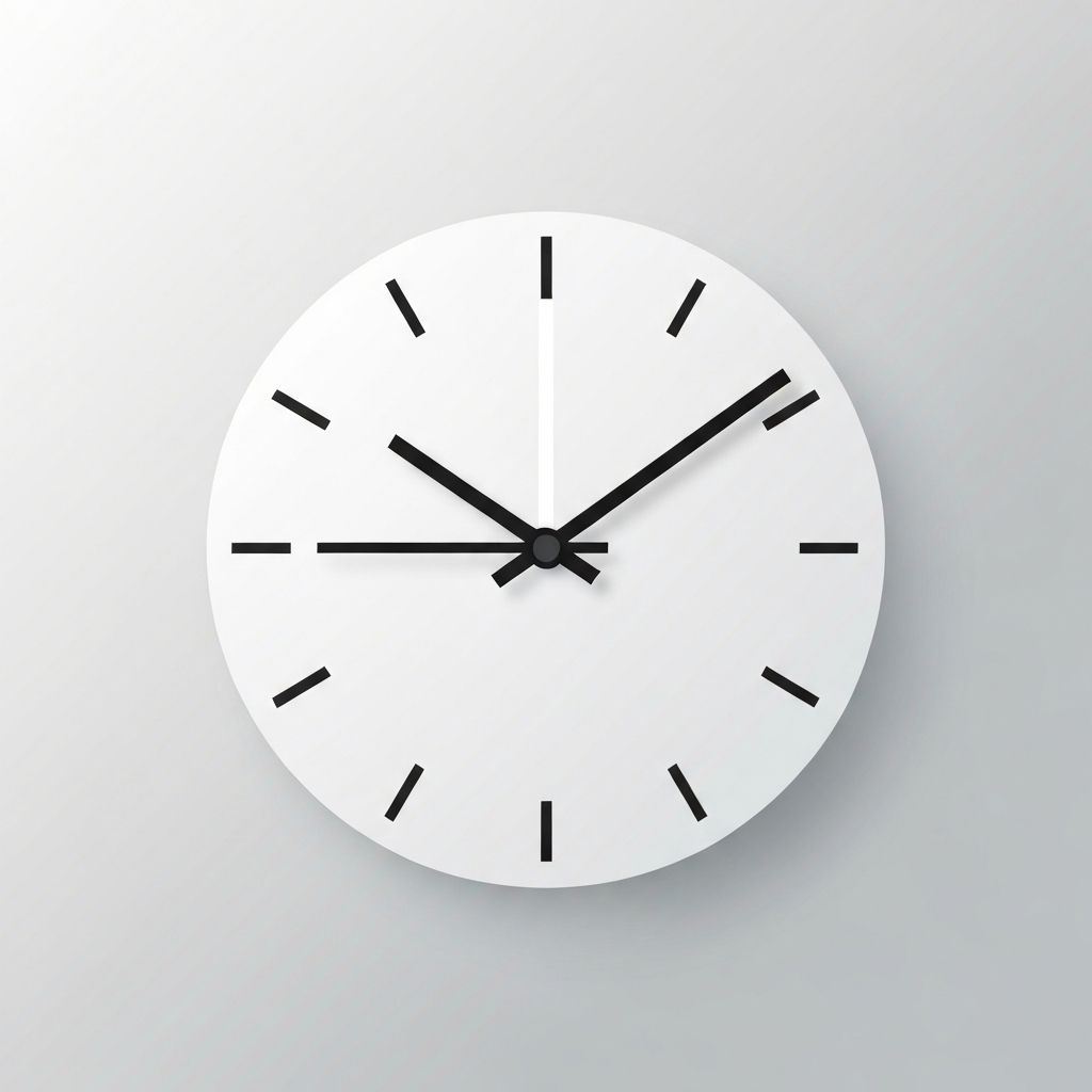 Intermittent fasting schedule concept